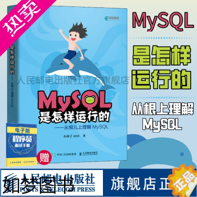 [正版][]MySQL是怎样运行的 从根儿上理解MySQL小孩子4919高性能深入浅出数据编程开发入门计算机基础教程书籍