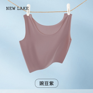 NEW LAKE冰丝吊带背心女夏季薄防透内衬打底防走光遮胸抹胸肤色大码