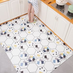 []厨房地垫满铺耐脏地垫脚垫子可擦入户口进垫新品