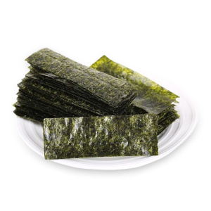 [300片]即食海苔脆片 原味紫菜寿司休闲零食小吃60片批发