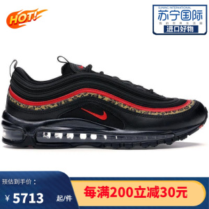 [限量]耐克Nike女士运动鞋Air Max 97系列运动时尚 户外慢跑 缓震透气女士跑步鞋BV6113-001