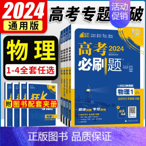 物理1:运动与力 机械能 动量 全国通用 [正版]2024版高考物理专题模块突破1运动与力机械能动量2电场电流磁场电磁感