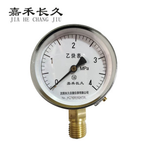 嘉禾长久+乙炔压力表检测定制型+YY100+块
