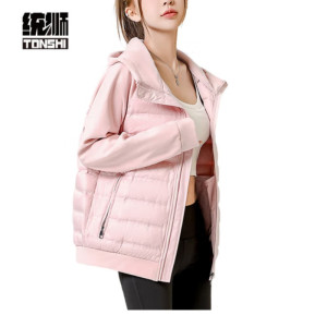 统狮连帽运动羽绒服C63 件