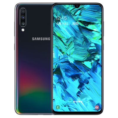 三星 Galaxy A70 8GB+128GB 镭射黑 超大屏幕 屏下指纹 移动联通电信全网通4G全面屏手机
