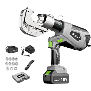 菁普华充电式锂电电动液压钳数显屏压线钳压接钳套