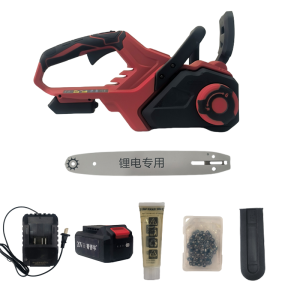 菁普华无刷充电式锂电电锯伐木锯电链锯数显套