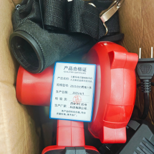 柯耐欧无刷充电式锂电鼓风机大功率吹吸两用吹风机套