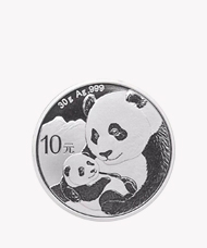2018年熊猫银币纪念币