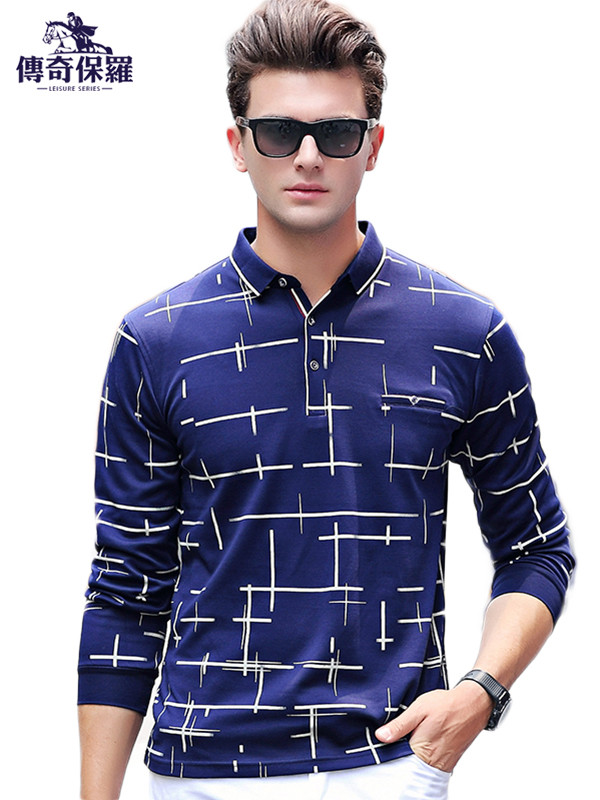 体恤时尚商务polo打底衫 传奇保罗(chuanqibaoluo)男士polo衫【价格