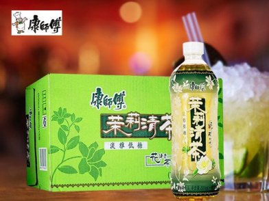 康師傅茉莉清茶550ml*15瓶(箱裝) 自營86元包郵品質保證果汁滿分